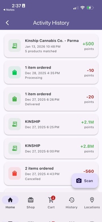 Activity Feed
