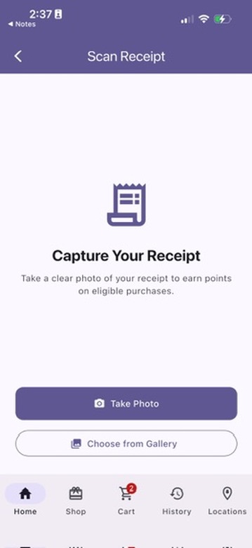 Receipt Scanning